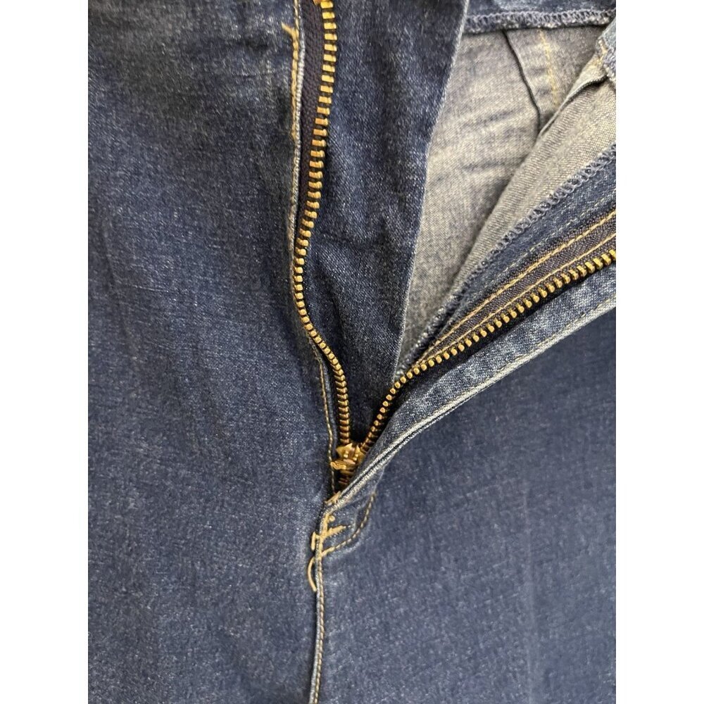 Vtg Liz Claiborne Liz Wear Stirrup‎ Jeans Denim Jodhpurs 10 USA Union Made 80's - Picture 12 of 13